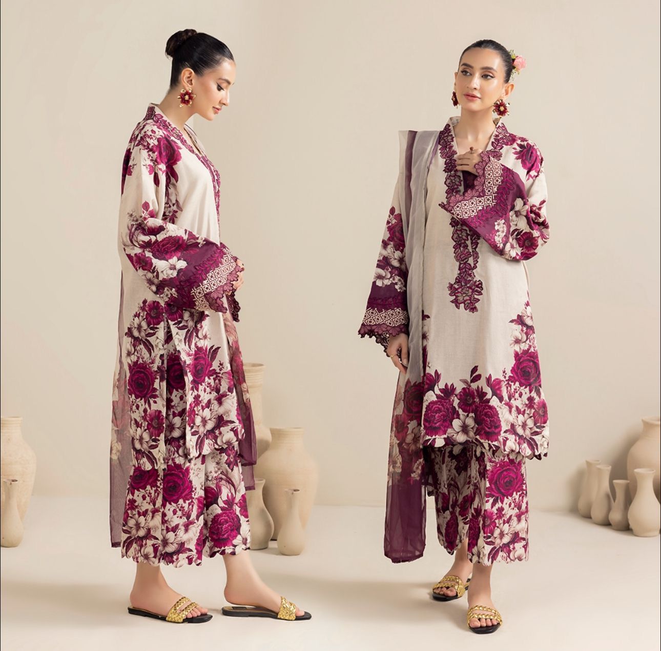Adan Libaas  Lawn 3pc